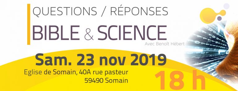conférence Bicle et science 2019 Somain
