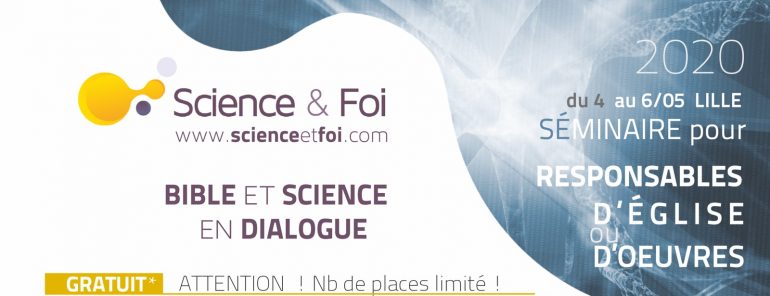 Séminaire Bible Science 2020