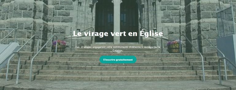 eglise virage vert
